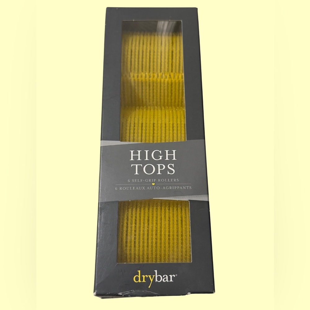 NEW IN BOX: Drybar High Tops Yellow Rollers